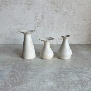 Alice Passingham handmade ceramic bud vases